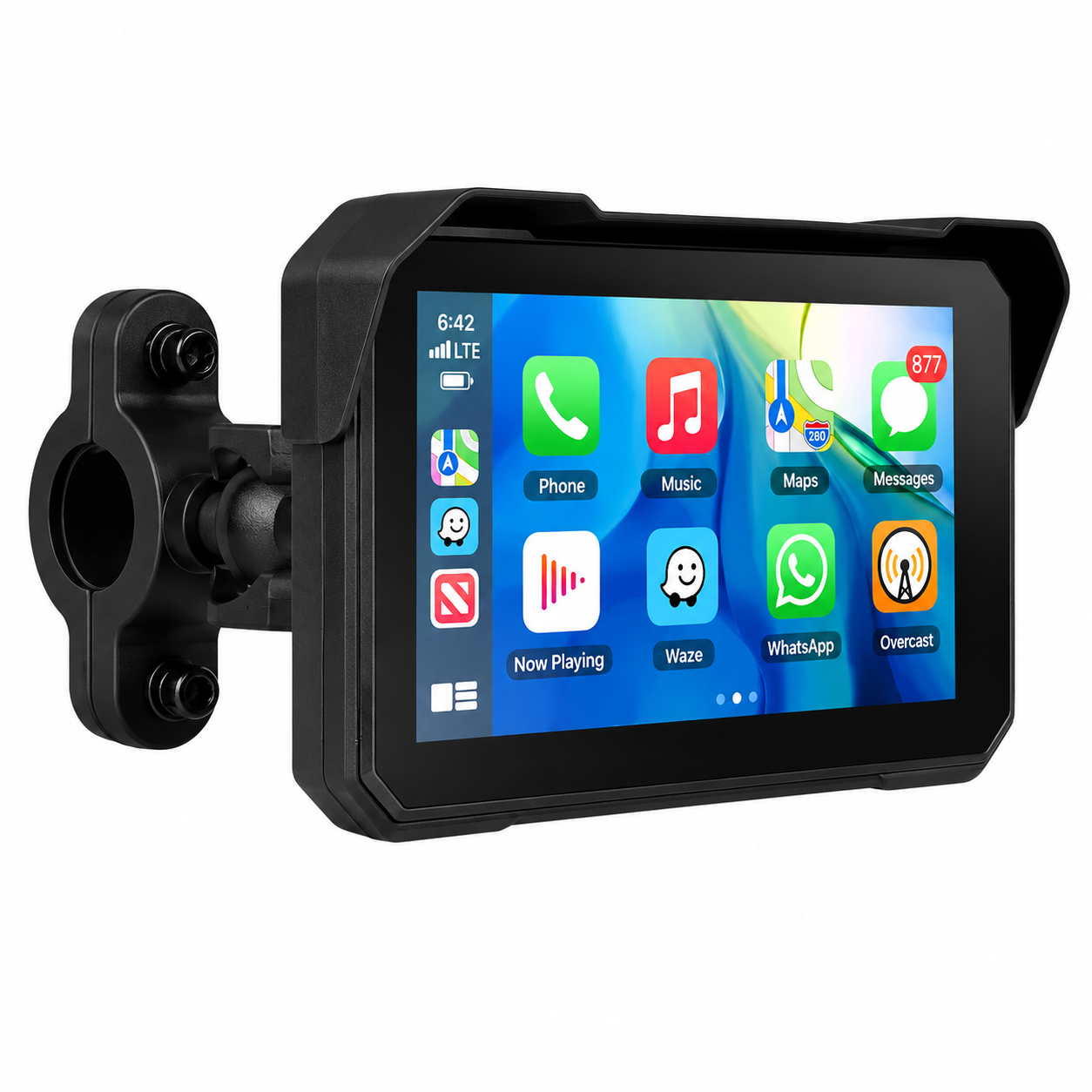 Moto 5” Wireless Apple CarPlay & Android Auto Display