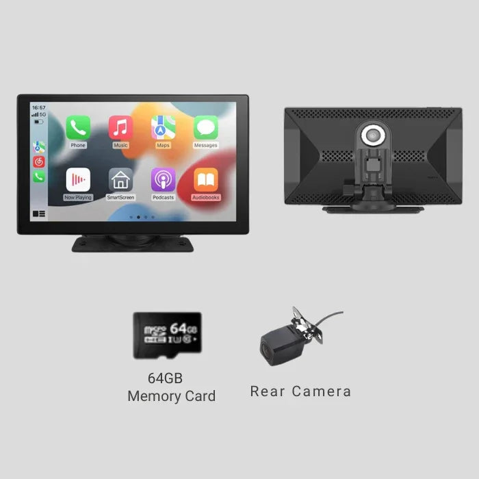 CarMind Pro 9-inch CarPlay display