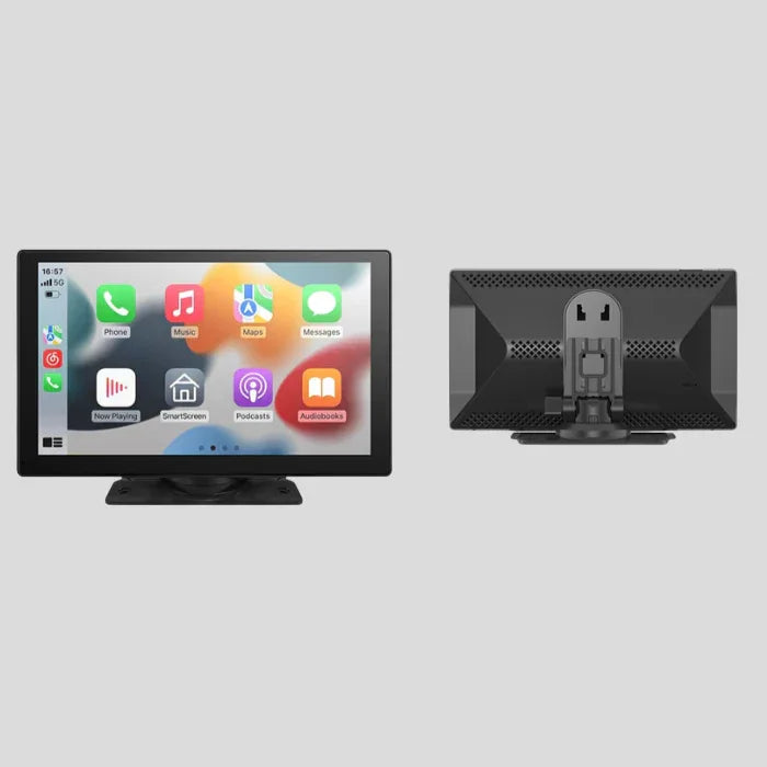 CarMind Pro 9-inch display installed inside a modern vehicle dashboard