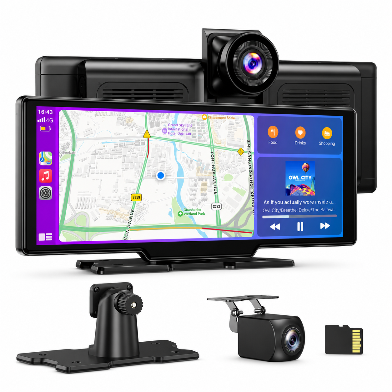 Ultra 10” Wireless Apple CarPlay & Android Auto Display