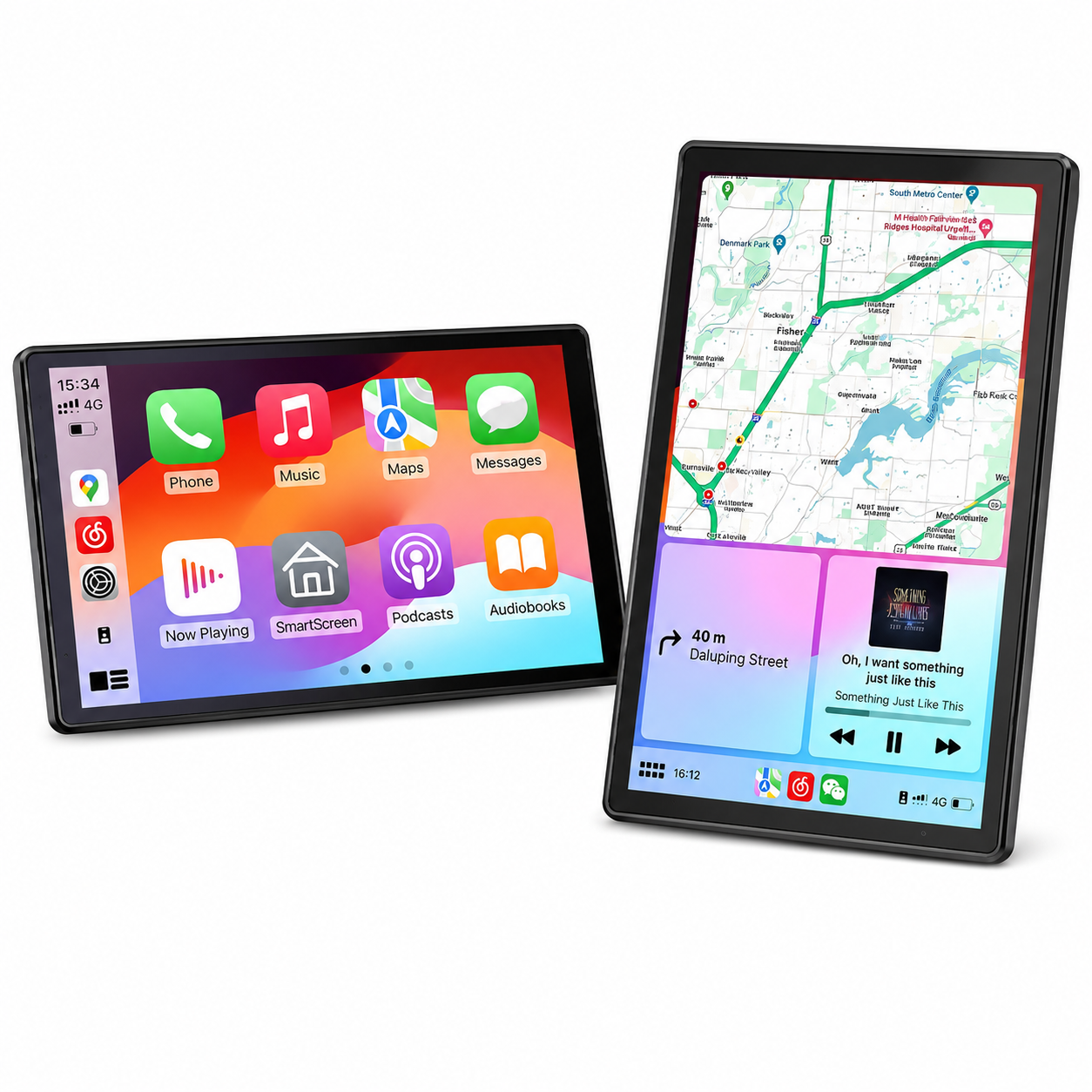 7/8" Tablet Wireless Apple CarPlay & Android Auto Display